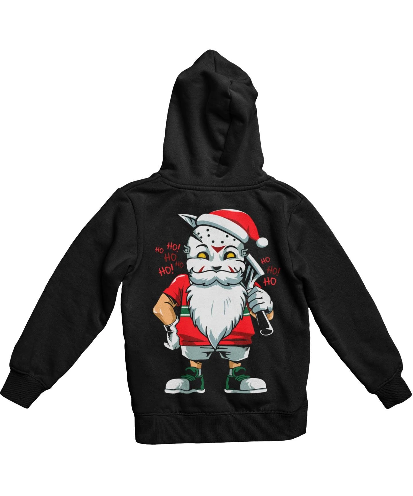 Another Evil Santa Back Printed Christmas Hoodie 1 Another Evil Santa Back Printed Christmas Hoodie