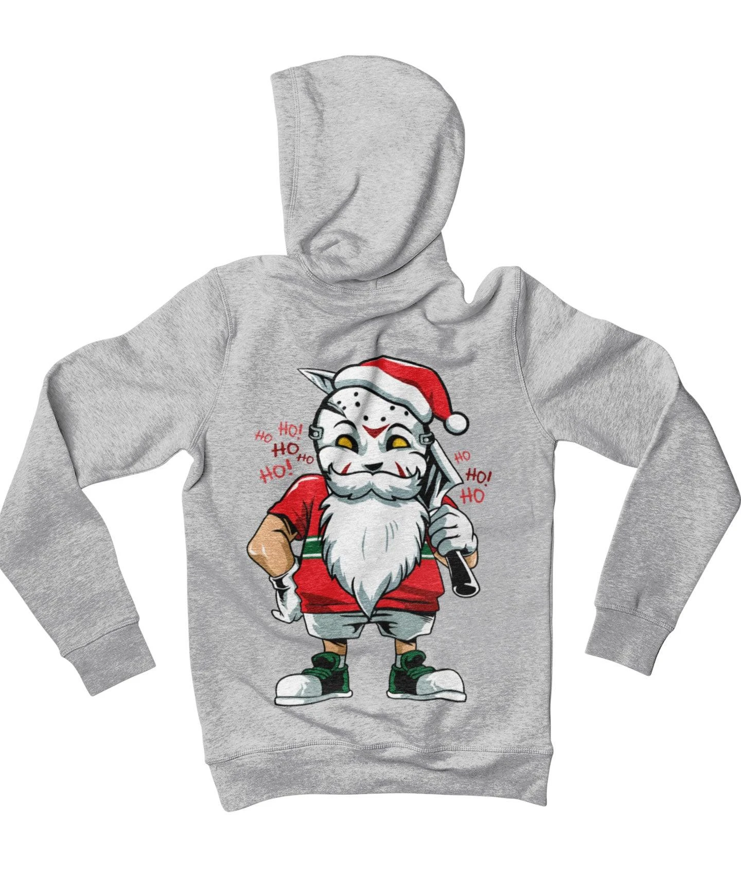Another Evil Santa Back Printed Christmas Hoodie 4 Another Evil Santa Back Printed Christmas Hoodie - Image 4