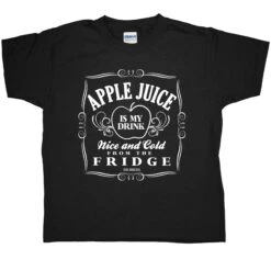 Apple Juice Is My Drink Kids T-Shirt
