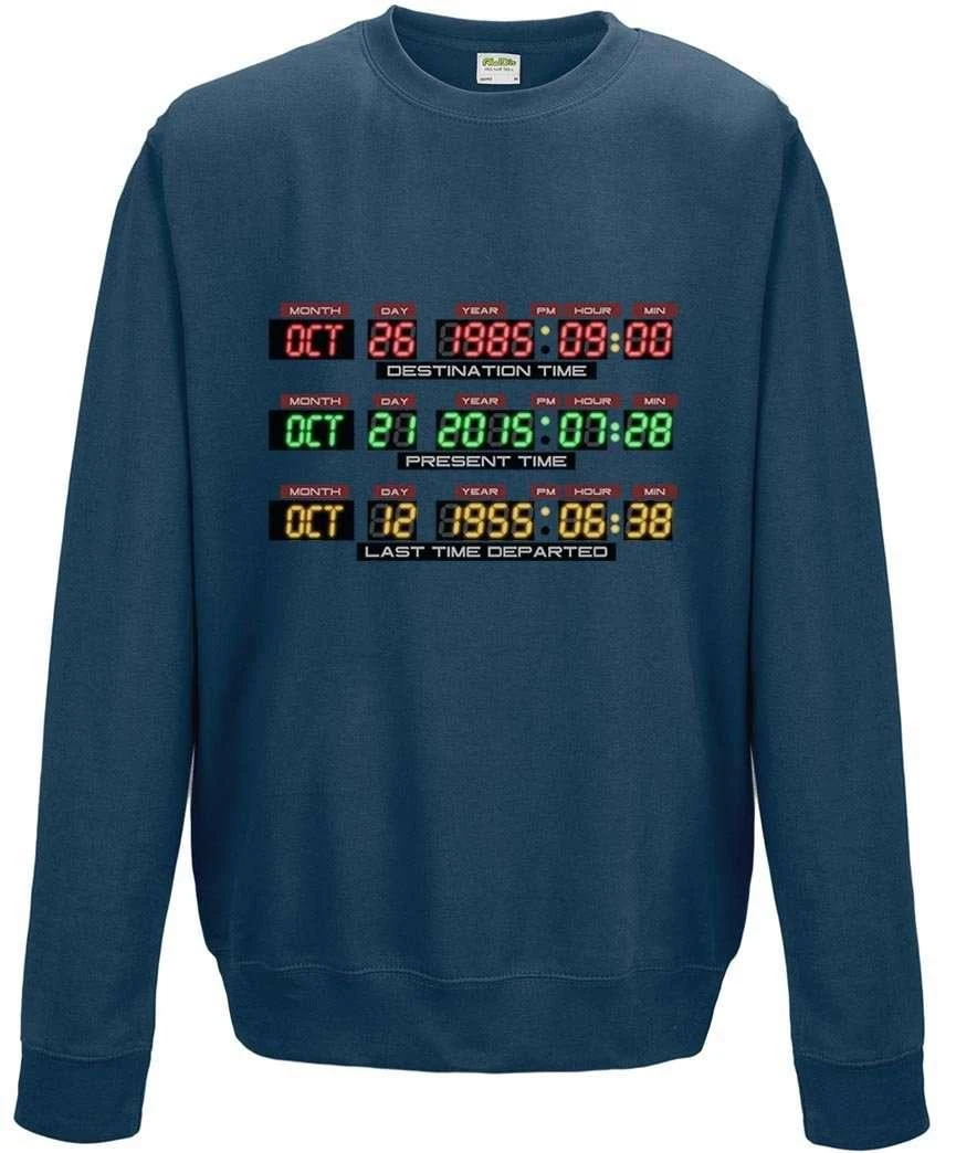 Back To The Future 2015 Dashboard Sweatshirt 2 Back To The Future 2015 Dashboard Sweatshirt - Image 2
