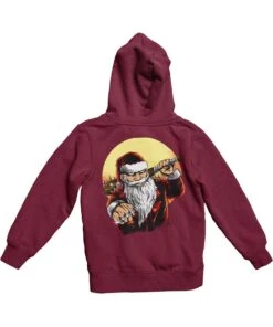 Bad Boy Santa Back Printed Christmas Hoodie 6 Bad Boy Santa Back Printed Christmas Hoodie -8 Ball Clothing Store Bad Boy Santa Back Printed Christmas Hoodie For Men and Women 8Ball 2019