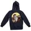Bad Boy Santa Back Printed Christmas Hoodie
