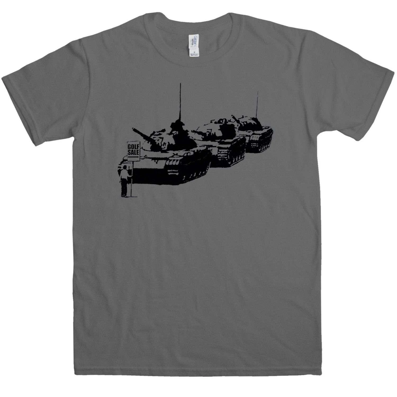 Banksy Golf Sale T-Shirt 1 Banksy Golf Sale T-Shirt