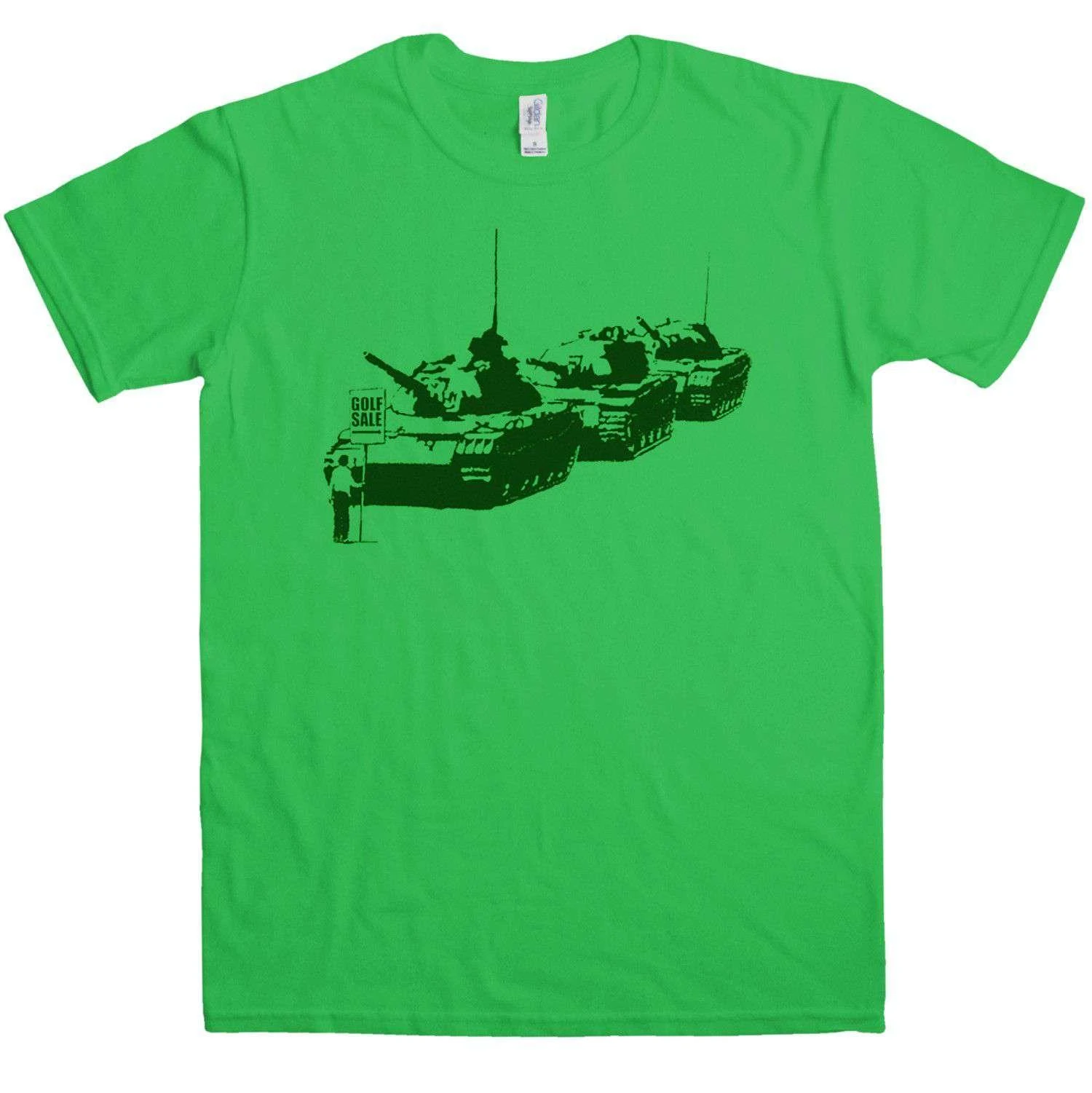 Banksy Golf Sale T-Shirt 2 Banksy Golf Sale T-Shirt - Image 2