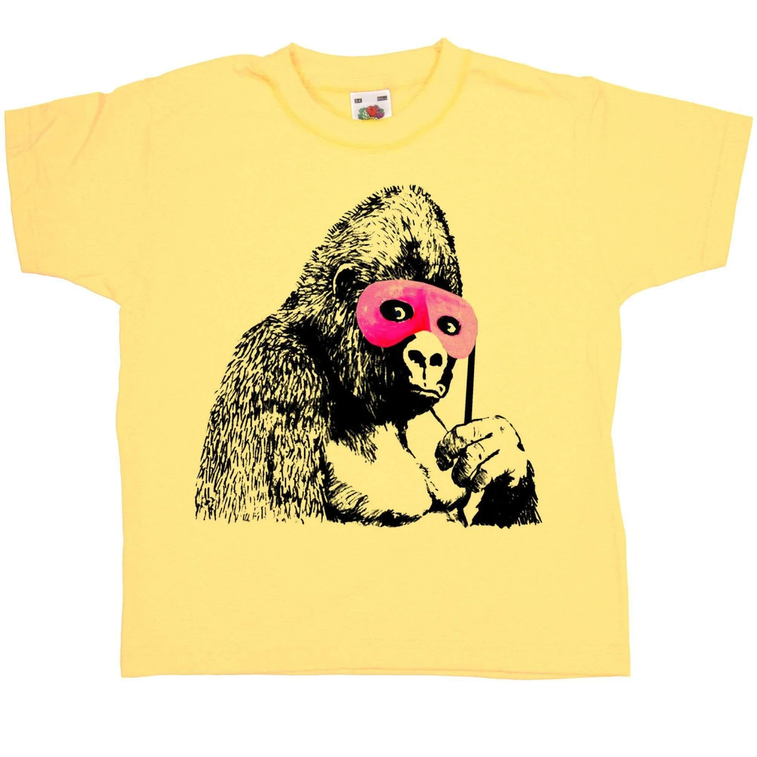 Banksy Gorilla Childrens T-Shirt 5 Banksy Gorilla Childrens T-Shirt - Image 5
