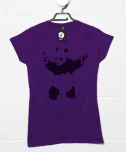 Banksy Panda T-Shirt For Women 7 Banksy Panda T-Shirt For Women -8 Ball Clothing Store Banksy Panda T Shirt for Women 8Ball 4456