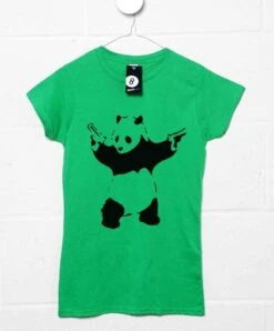 Banksy Panda T-Shirt For Women 8 Banksy Panda T-Shirt For Women -8 Ball Clothing Store Banksy Panda T Shirt for Women 8Ball 5995