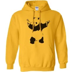 Banksy Panda Hoodie -8 Ball Clothing Store Banksy Panda Unisex Hoodie 8Ball 621