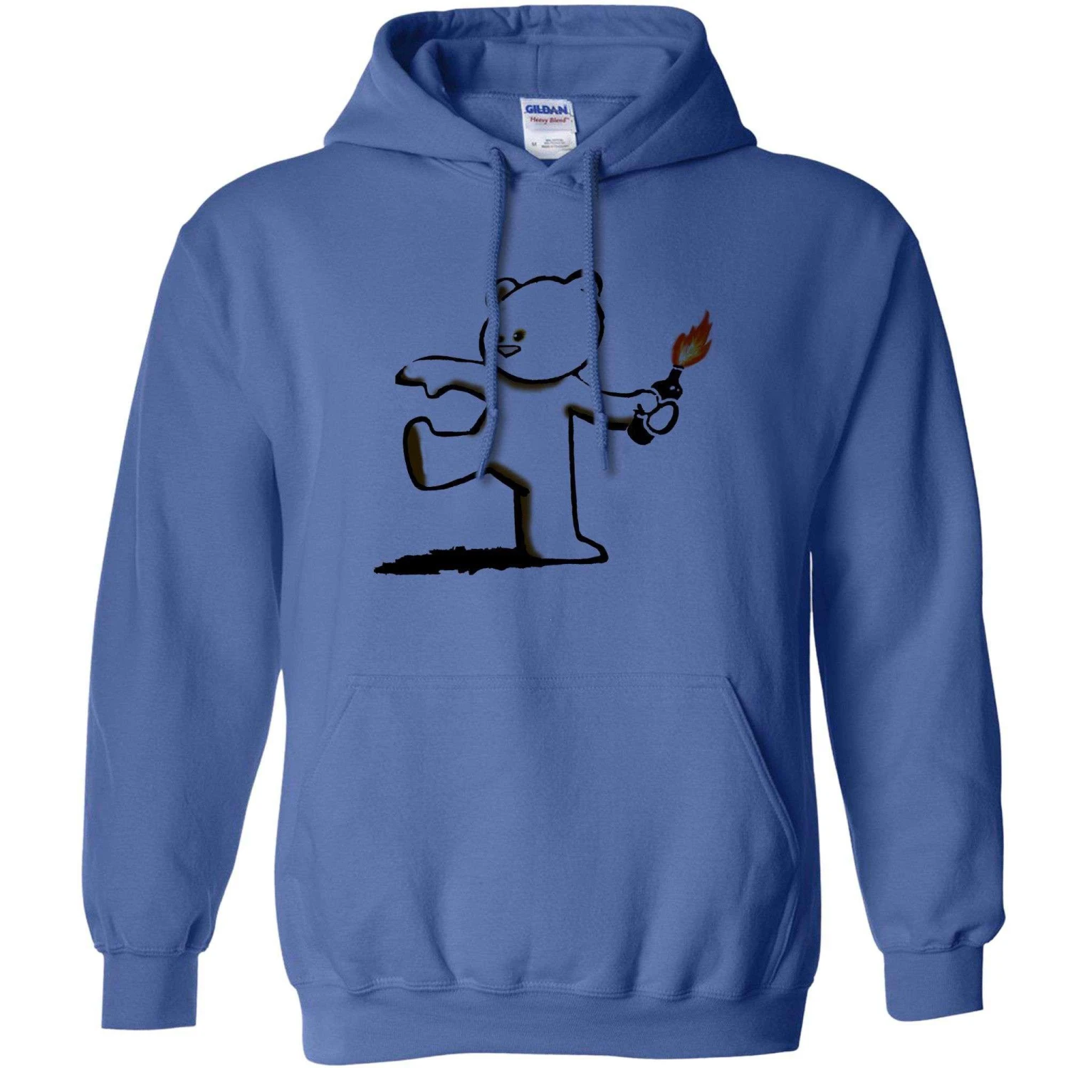 Banksy Teddy Hoodie 3 Banksy Teddy Hoodie - Image 3