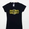 Best Wife In The Galaxy Fitted Womens T-Shirt