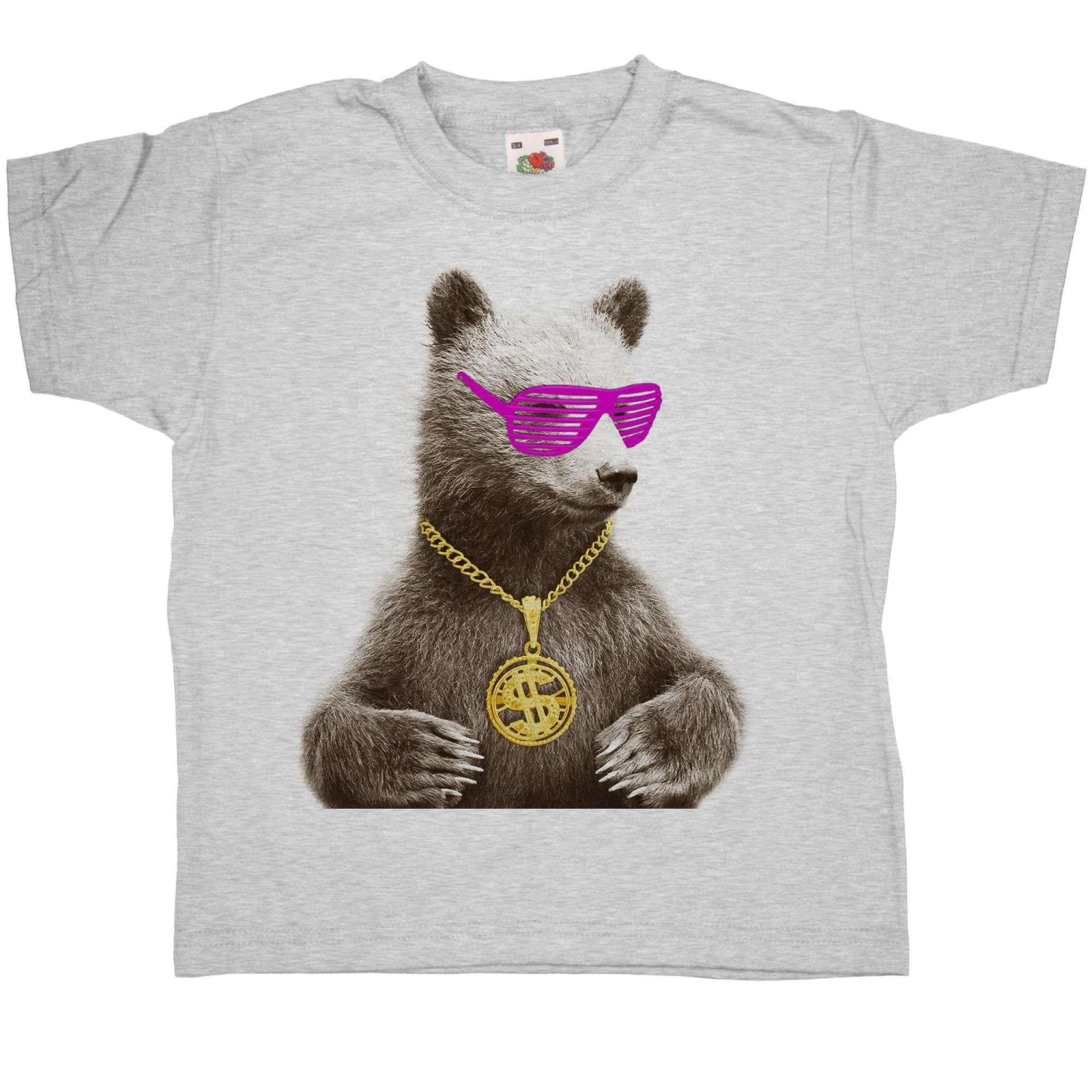Bling Grizzly Kids T-Shirt 2 Bling Grizzly Kids T-Shirt - Image 2