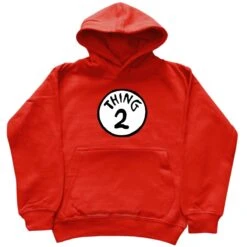 Cat In The Hat Kids Thing 2 Hoodie