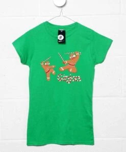 Christmas Ginjas Womens T-Shirt