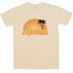 City Sunset Sheffield T-Shirt -8 Ball Clothing Store City Sunset Sheffield T Shirt For Men 8Ball 2522