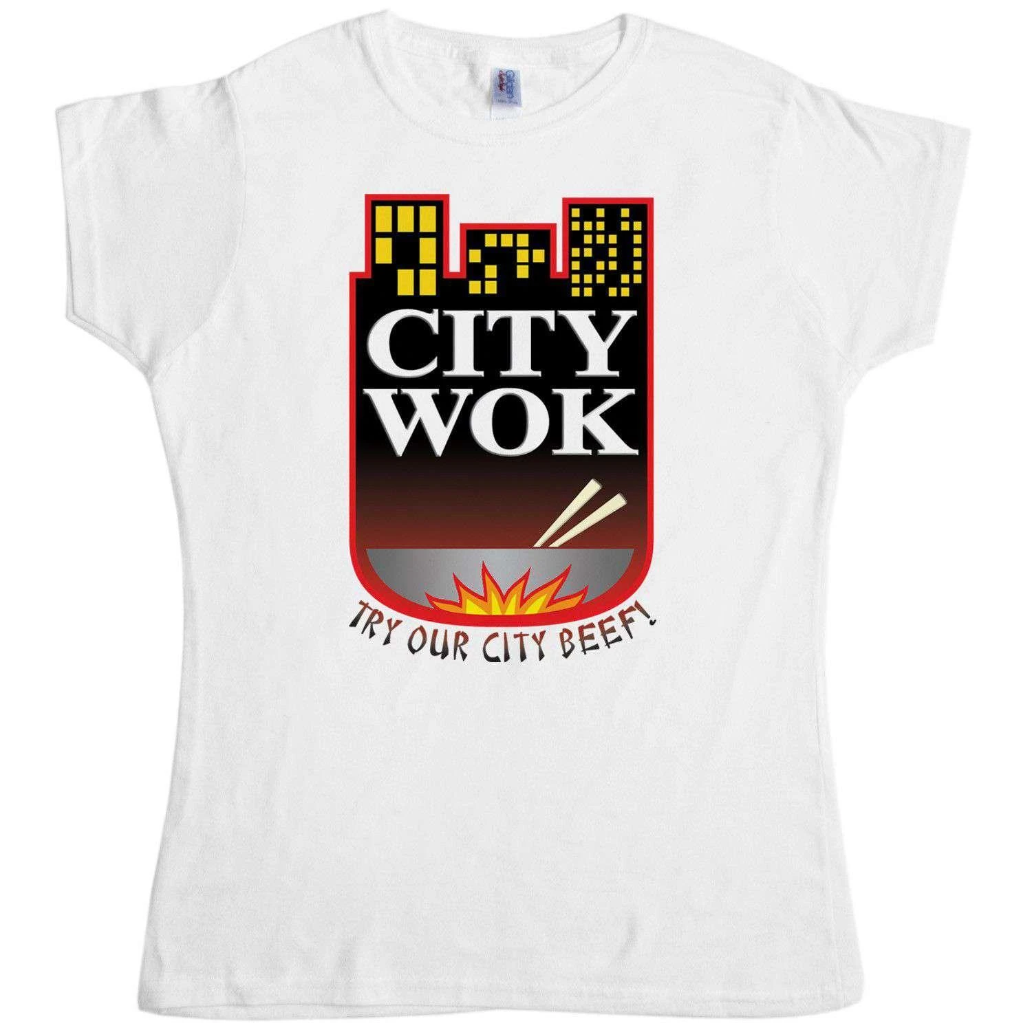 City Wok Womens T-Shirt 1 City Wok Womens T-Shirt