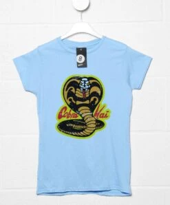 Cobra Kai Logo T-Shirt For Women -8 Ball Clothing Store Cobra Kai Logo T Shirt for Women 8Ball 2517
