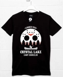 Crystal Lake Camp Counselor DinoMike T-Shirt