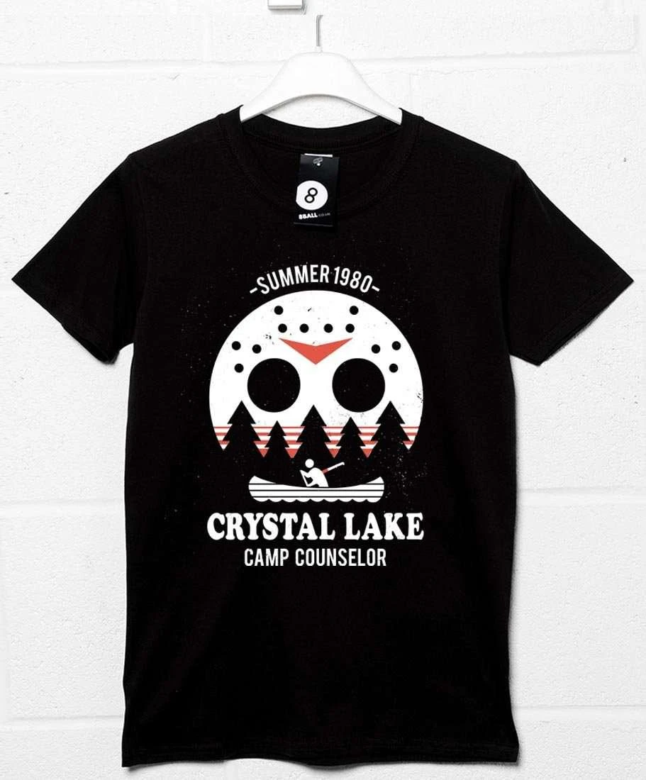 Crystal Lake Camp Counselor DinoMike T-Shirt 1 Crystal Lake Camp Counselor DinoMike T-Shirt
