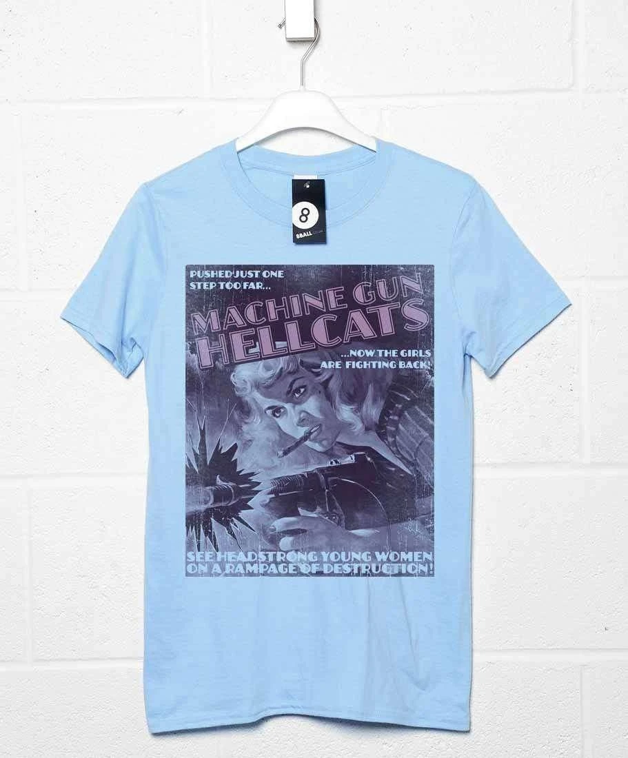 Deathray Machine Gun Hellcats T-Shirt 3 Deathray Machine Gun Hellcats T-Shirt - Image 3