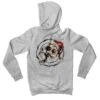Demon Skull Santa Back Printed Christmas Hoodie