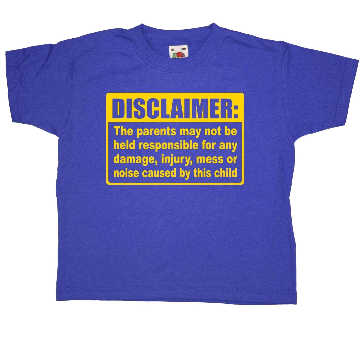 Disclaimer Childrens T-Shirt 1 Disclaimer Childrens T-Shirt
