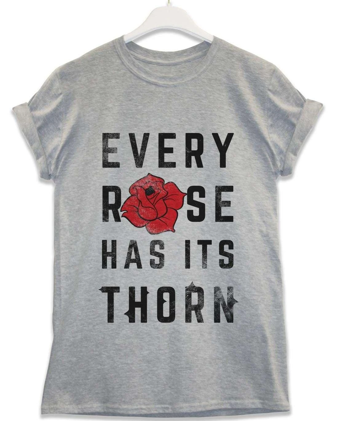 Every Rose Has Its Thorn Lyric Quote T-Shirt 4 Every Rose Has Its Thorn Lyric Quote T-Shirt - Image 4