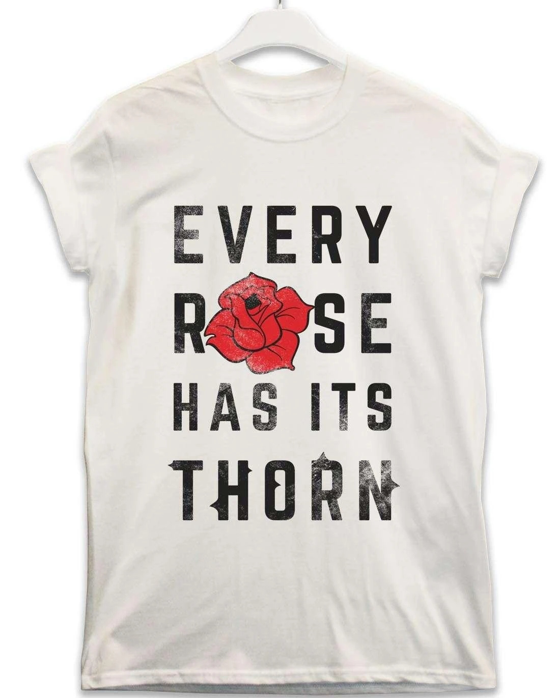 Every Rose Has Its Thorn Lyric Quote T-Shirt 3 Every Rose Has Its Thorn Lyric Quote T-Shirt - Image 3