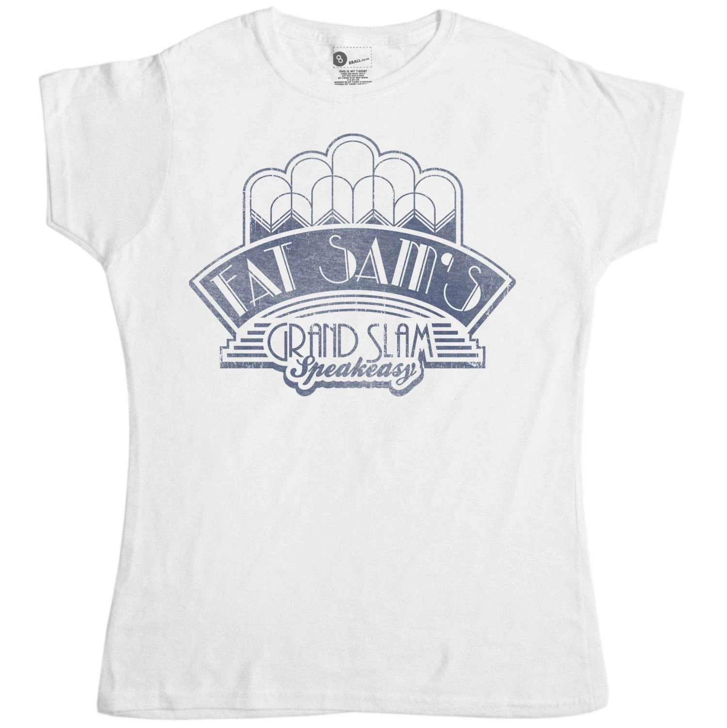 Fat Sam's Grand Slam Speakeasy Womens Style T-Shirt 1 Fat Sam's Grand Slam Speakeasy Womens Style T-Shirt