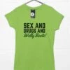 Festival Checklist Womens Fitted T-Shirt
