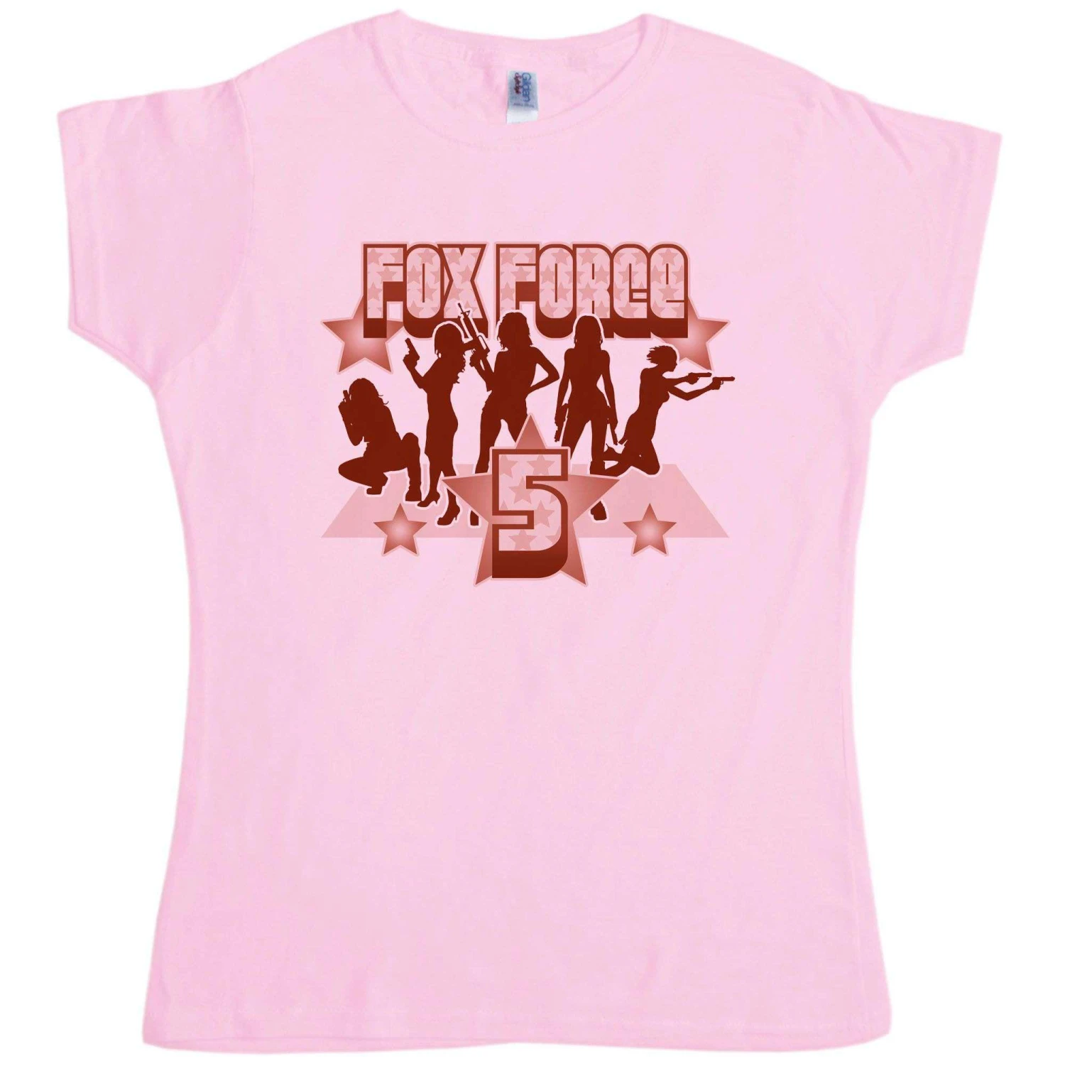 Fox Force Five Womens Fitted T-Shirt 1 Fox Force Five Womens Fitted T-Shirt