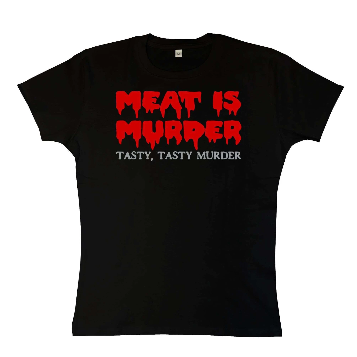 Funny Tasty Tasty Murder Fitted Womens T-Shirt 1 Funny Tasty Tasty Murder Fitted Womens T-Shirt