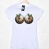 Funny Xmas Christmas Puddings Womens Style T-Shirt