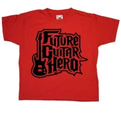 Future Guitar Hero Childrens T-Shirt