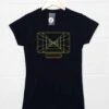 Geek Targeting Computer Womens Fitted T-Shirt