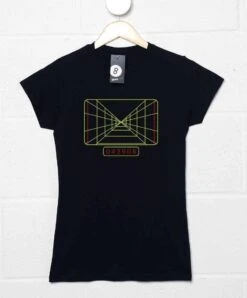 Geek Targeting Computer Womens Fitted T-Shirt
