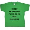 Girls Invented Punk Rock Childrens T-Shirt