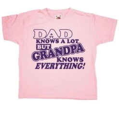 Grandpa Knows Everything Kids T-Shirt
