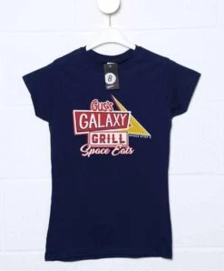 Gus's Galaxy Grill Womens Style T-Shirt, Inspired By Spaceballs