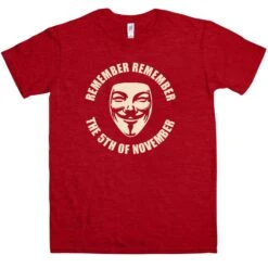 Guy Fawkes Remember Remember T-Shirt