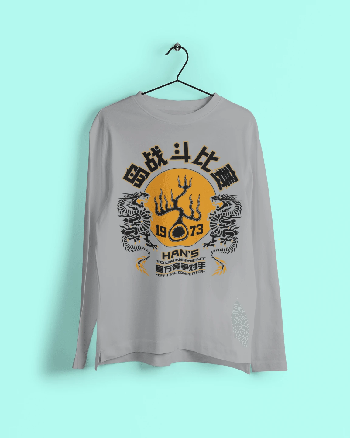 Han's Tournament Competitor Long Sleeve T-Shirt 2 Han's Tournament Competitor Long Sleeve T-Shirt - Image 2