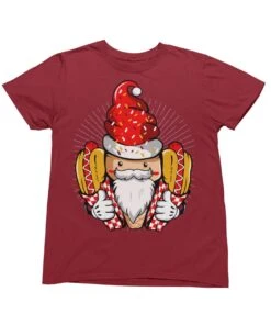 Hotdog Santa Unisex Christmas T-Shirt 7 Hotdog Santa Unisex Christmas T-Shirt -8 Ball Clothing Store Hotdog Santa Unisex Christmas Unisex T Shirt 8Ball 7068