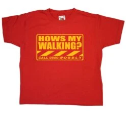 Hows My Walking Kids T-Shirt