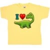 I Heart Dinosaurs Kids T-Shirt