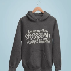 I'm Not The Messiah I'm A Naughty Boy Hoodie 7 I'm Not The Messiah I'm A Naughty Boy Hoodie -8 Ball Clothing Store I m Not The Messiah I m a Naughty Boy Unisex Hoodie 8Ball 7389