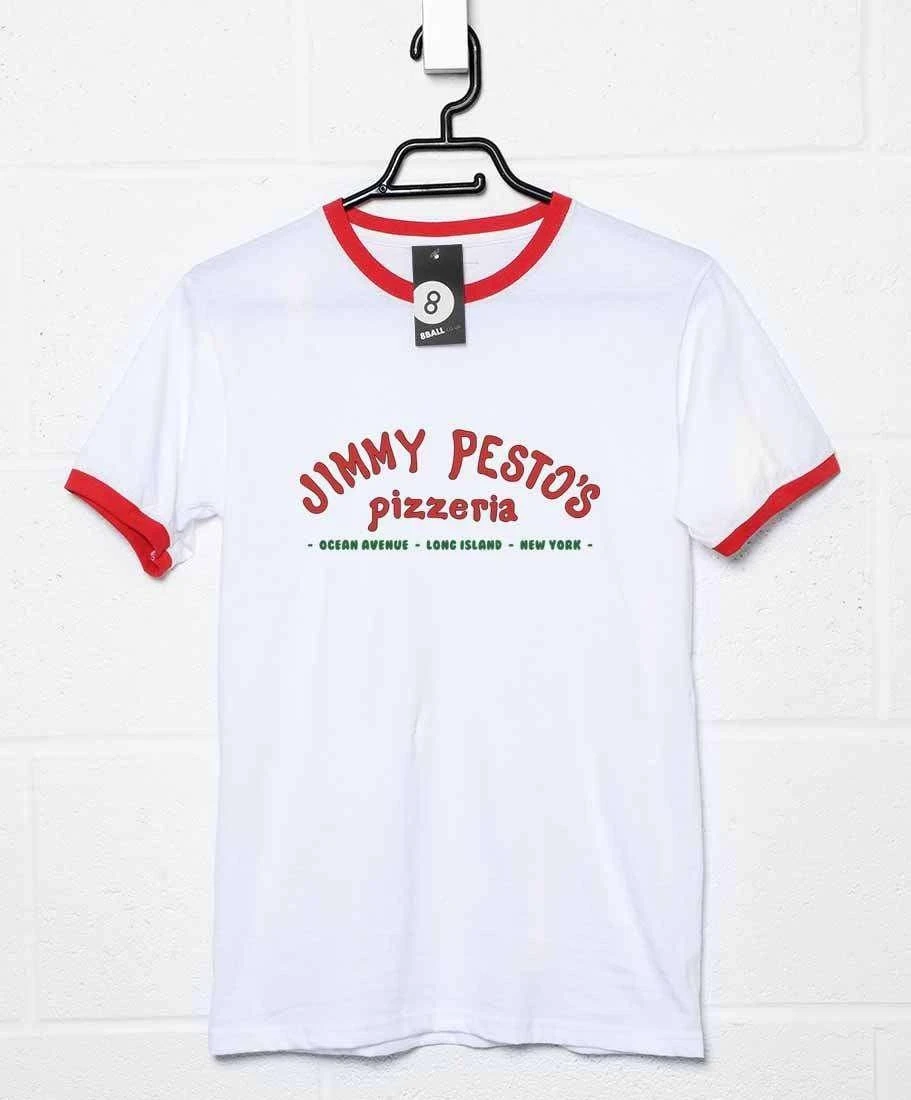 Jimmy Pesto's Pizzeria Ringer T-Shirt 1 Jimmy Pesto's Pizzeria Ringer T-Shirt