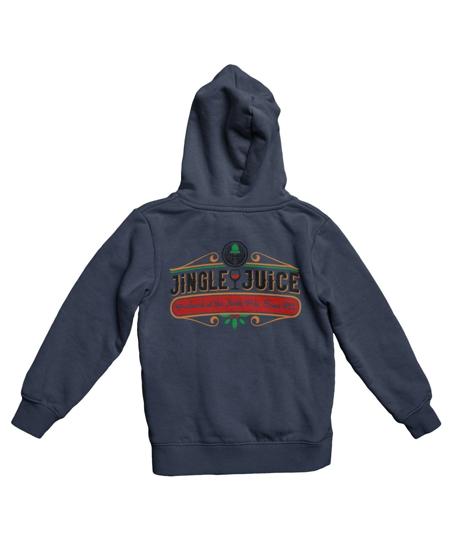Jingle Juice Colour Back Printed Christmas Hoodie 1 Jingle Juice Colour Back Printed Christmas Hoodie