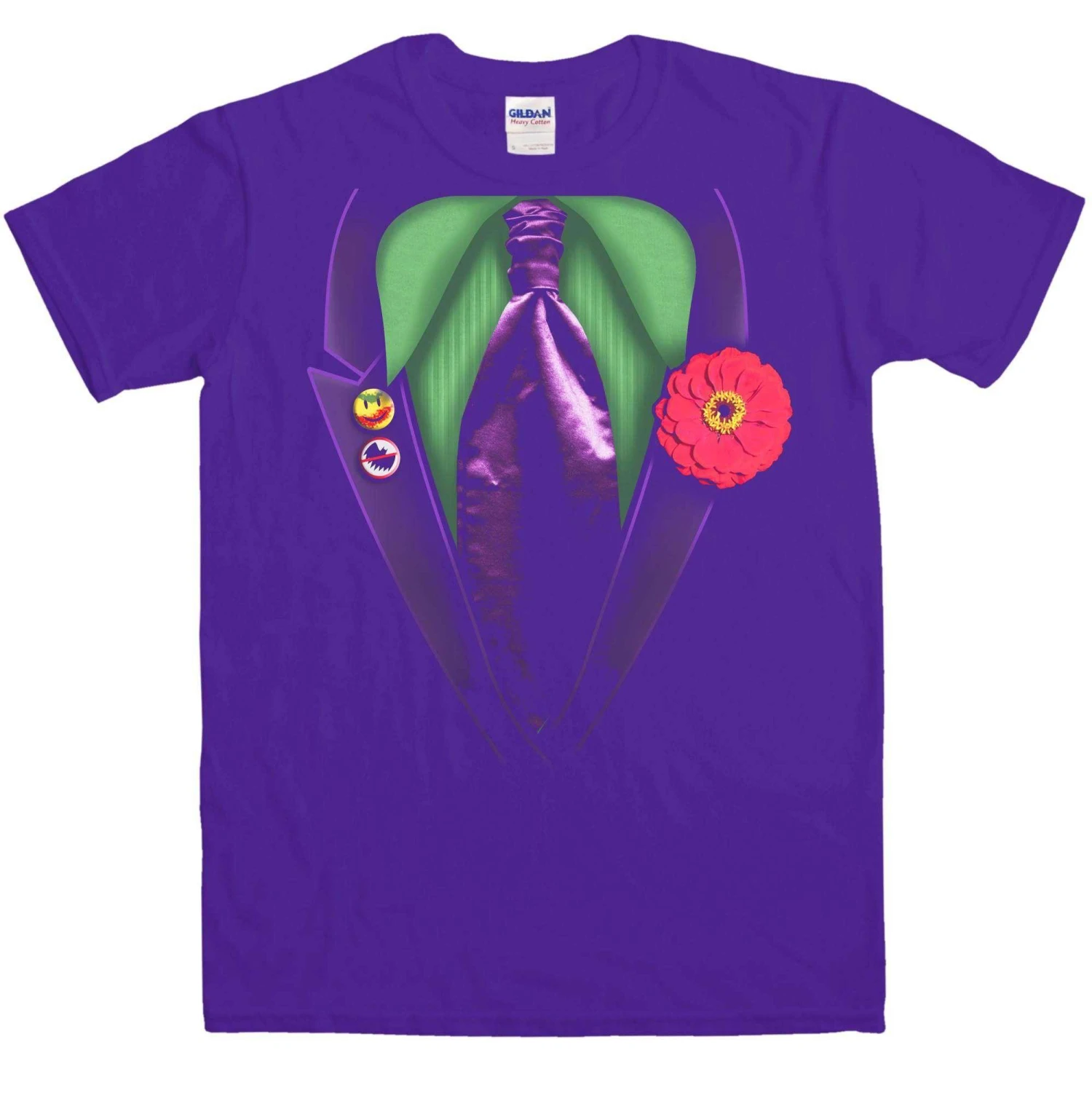 Joker Fancy Dress T-Shirt 1 Joker Fancy Dress T-Shirt