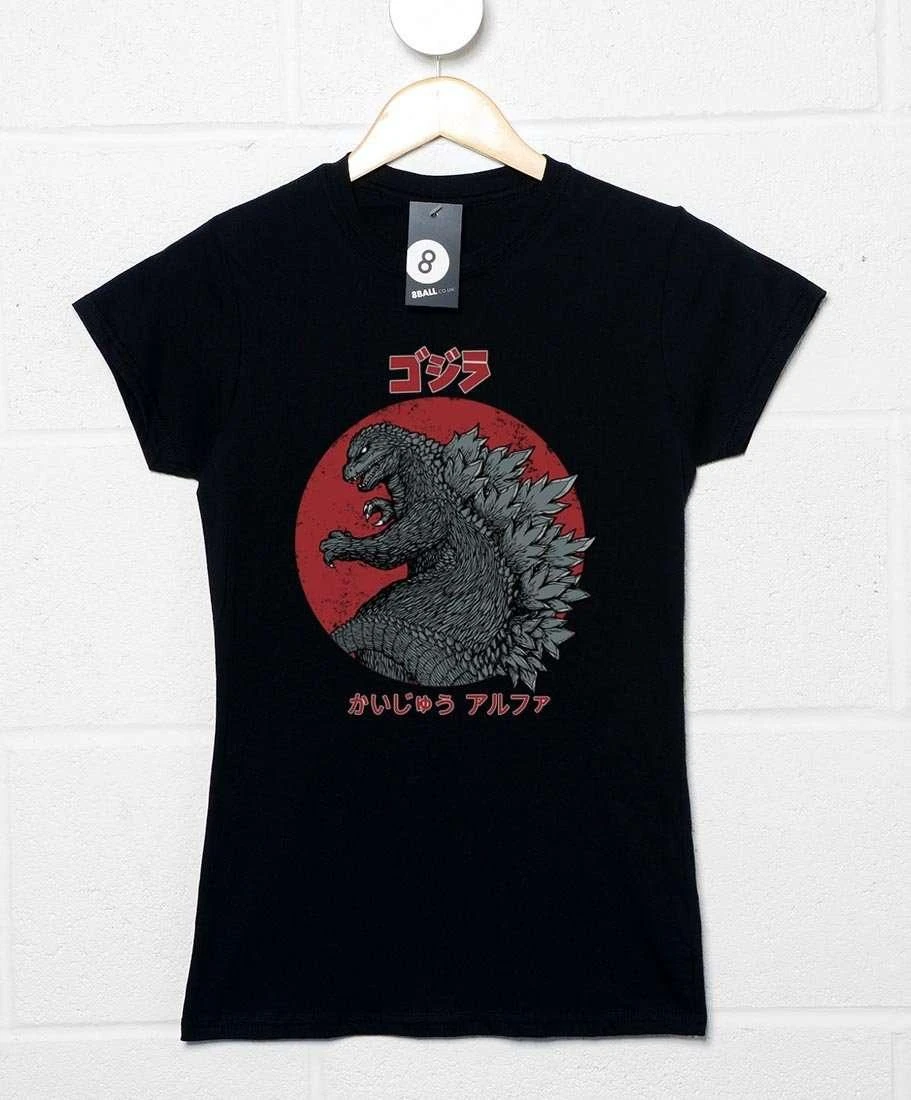 Kaiju Alpha Womens Style T-Shirt 2 Kaiju Alpha Womens Style T-Shirt - Image 2