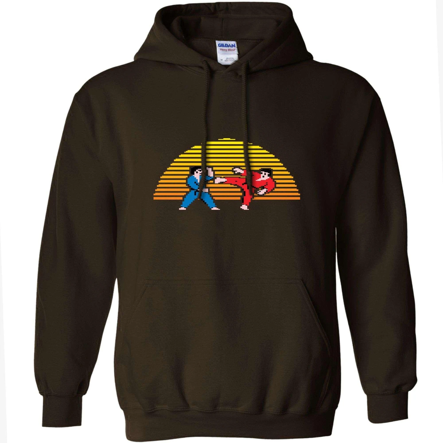 Karate Sunset Hoodie 1 Karate Sunset Hoodie