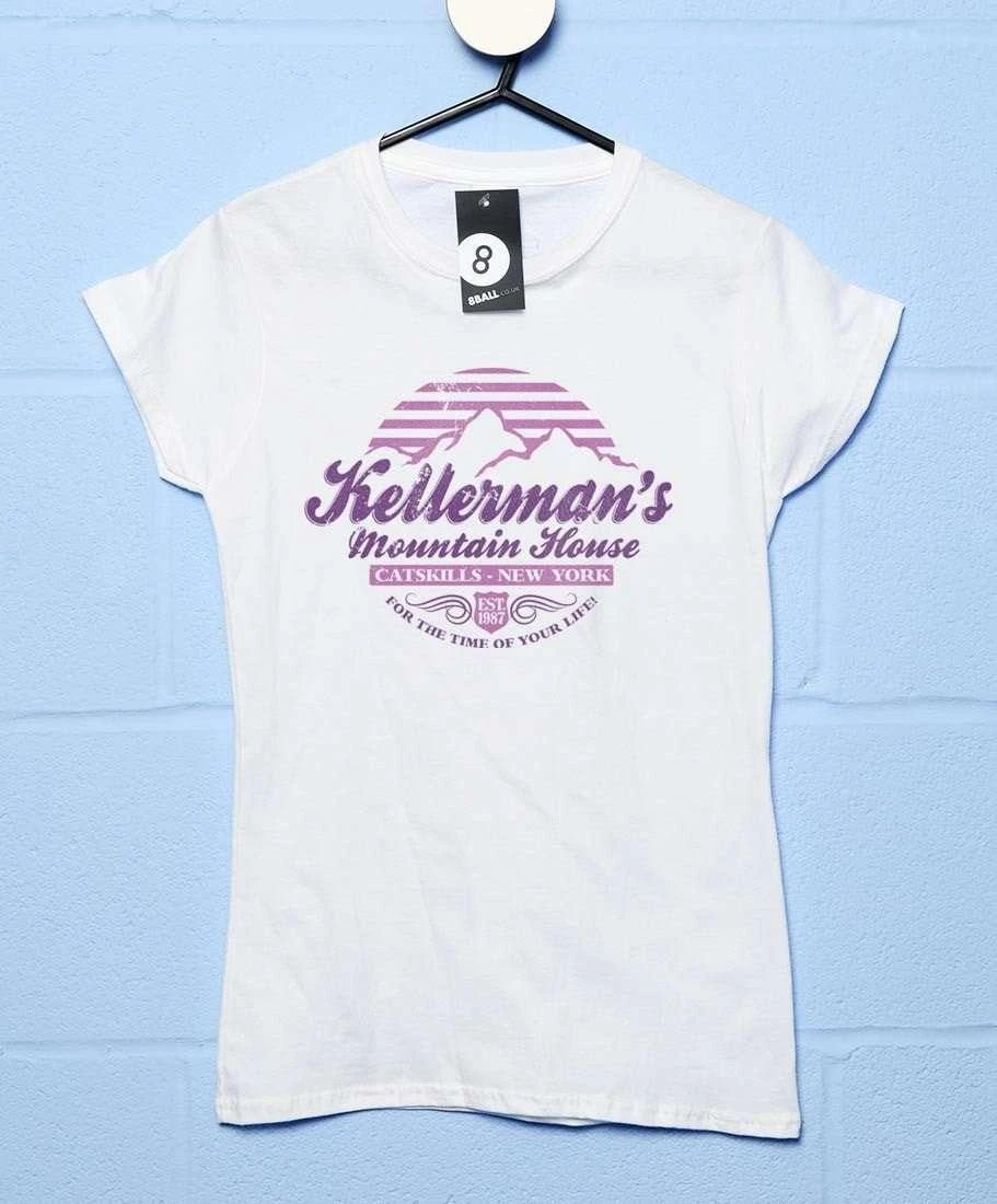 Kellermans Mountain House Fitted Womens T-Shirt 1 Kellermans Mountain House Fitted Womens T-Shirt